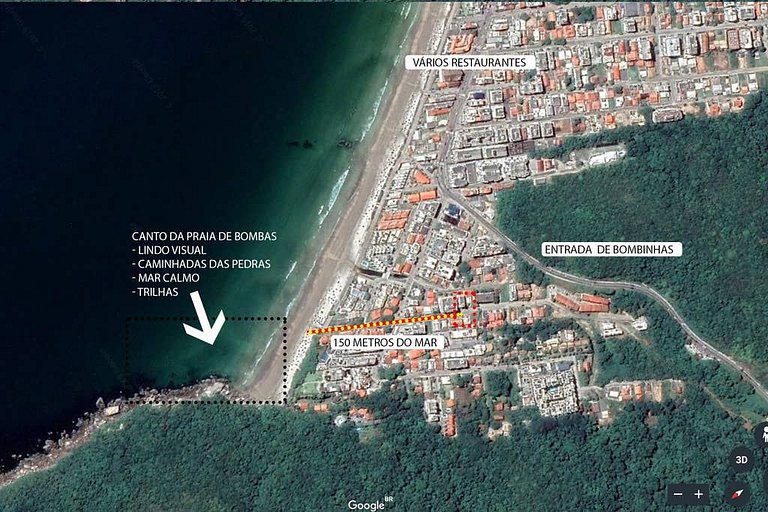 Vila Toscana 101B - 3 quartos no Canto de Bombas