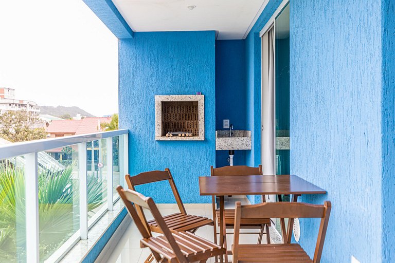 A201 - Apto com 2 quartos e churrasqueira