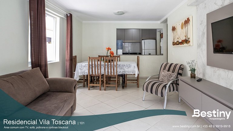 Vila Toscana 101B - 3 quartos no Canto de Bombas