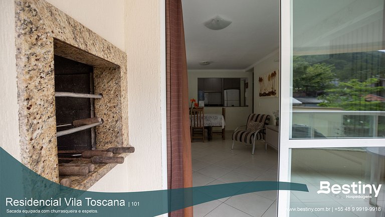 Vila Toscana 101B - 3 quartos no Canto de Bombas