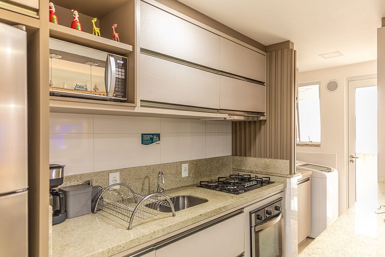 D204 - Apartamento con Piscina y Parrilla