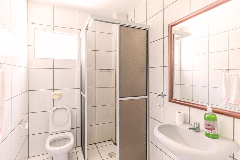 103 Varanda vista mar - 80m da praia - até 10p