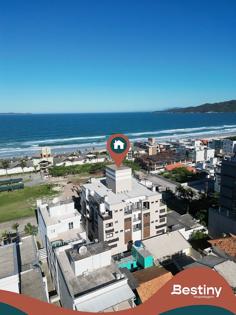 Canto Grande premium • 2 suítes a 100 m do mar