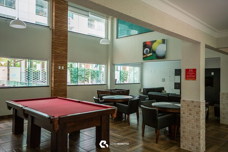 Flat com Piscina Térmica no Bombinhas Summer Beach