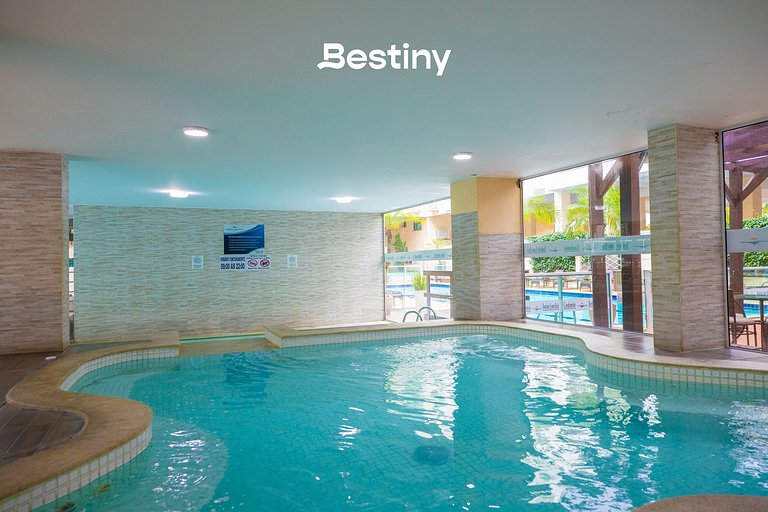 Flat com Piscina Térmica no Bombinhas Summer Beach