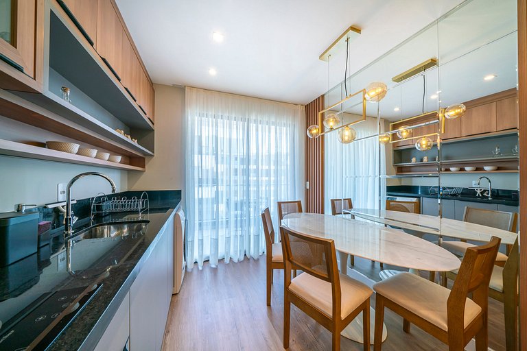Luxo com super vista da cama! Vila Francione 503