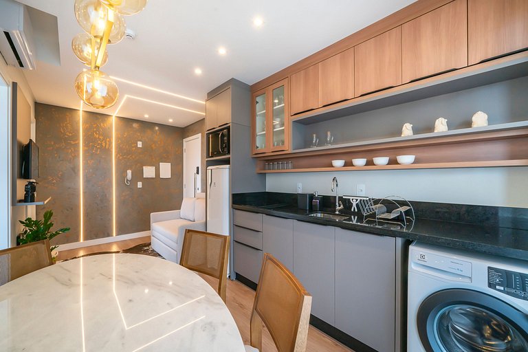 Luxo com super vista da cama! Vila Francione 503