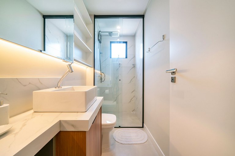Luxo com super vista da cama! Vila Francione 503