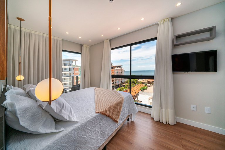 Luxo com super vista da cama! Vila Francione 503