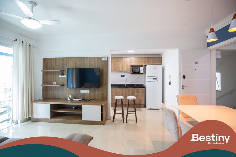 A303 - Apartamento Cómodo con Parrilla