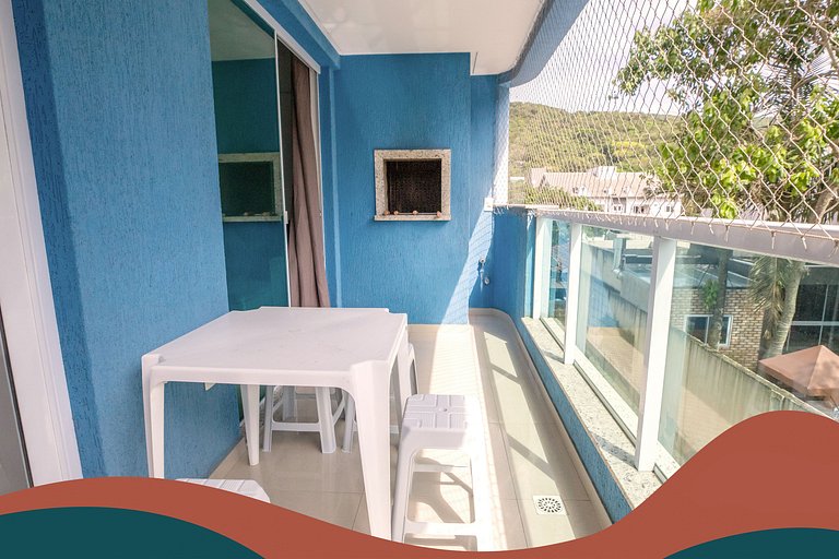 A203 - Apartment with Barbecue in Bombinhas