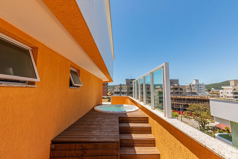 B401 Cobertura +Jacuzzi Privada no VillageEcoPark