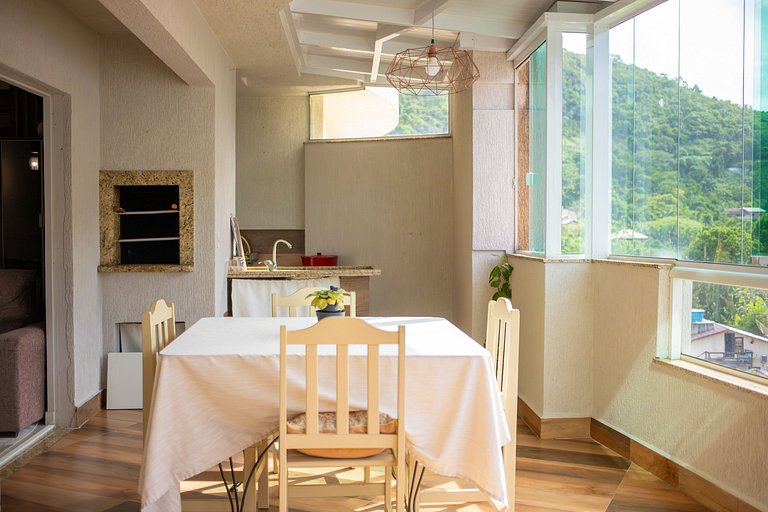 404A Villa Toscana Cobertura Vista Mar - 8 pessoas