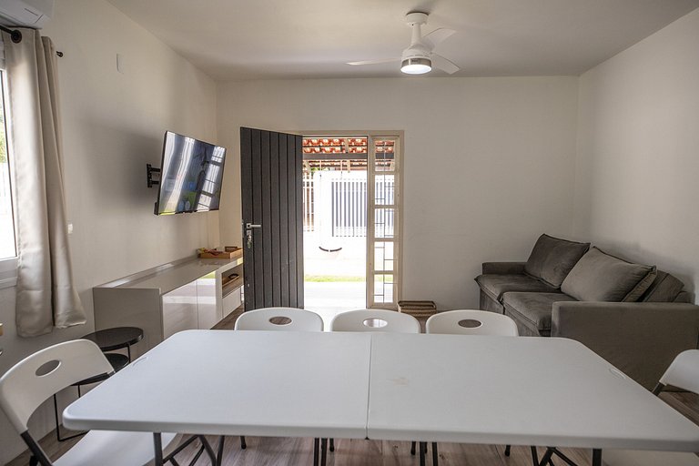 A pasos del mar en Itajuba - sala de juegos, 8 pax
