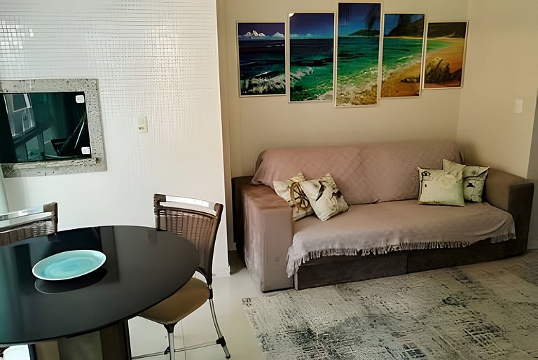 Refúgio em Meia Praia Itapema | Terraço e 2 Vagas