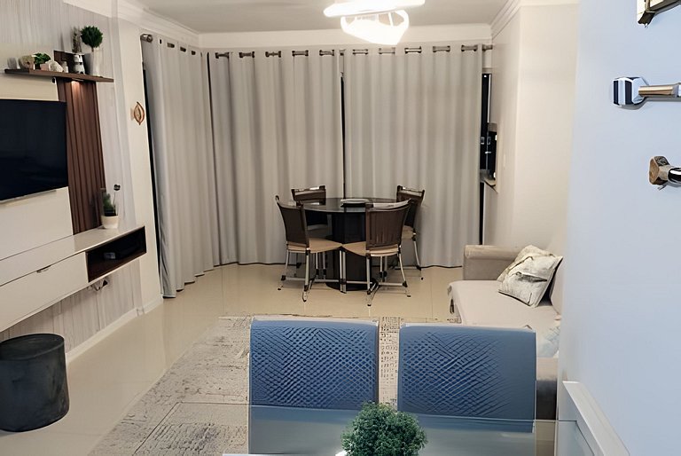 Refúgio em Meia Praia Itapema | Terraço e 2 Vagas
