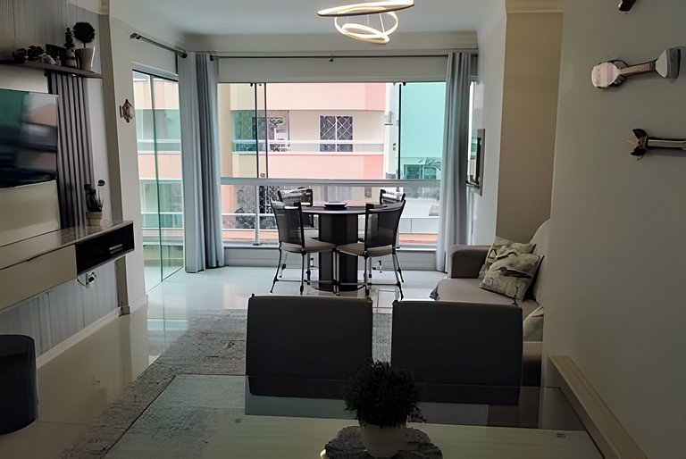 Refúgio em Meia Praia Itapema | Terraço e 2 Vagas