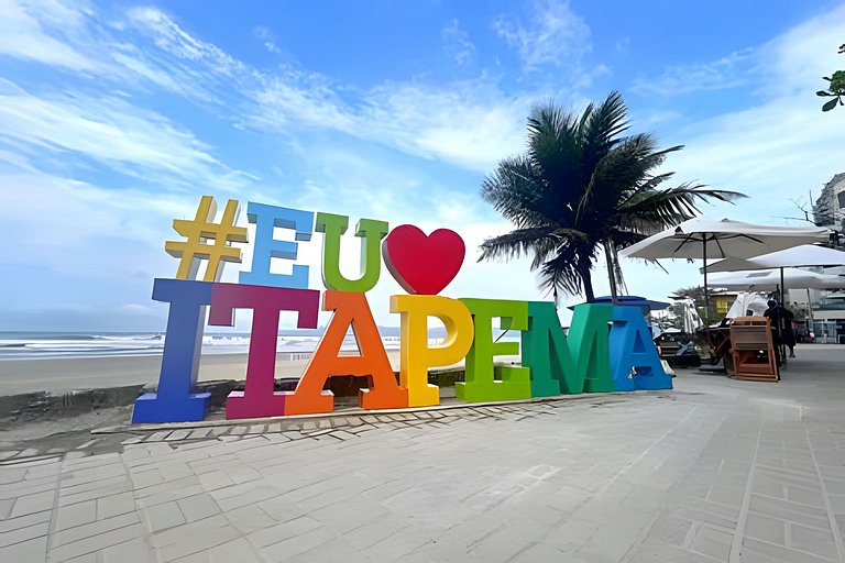 Refúgio em Meia Praia Itapema | Terraço e 2 Vagas