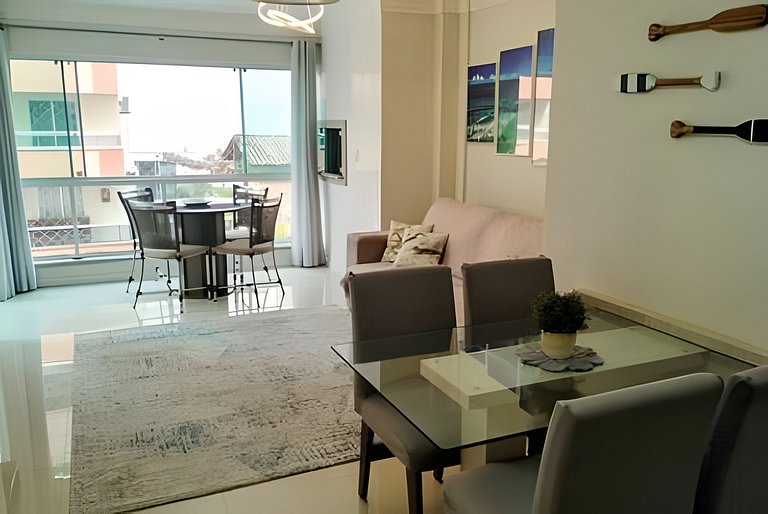 Refúgio em Meia Praia Itapema | Terraço e 2 Vagas