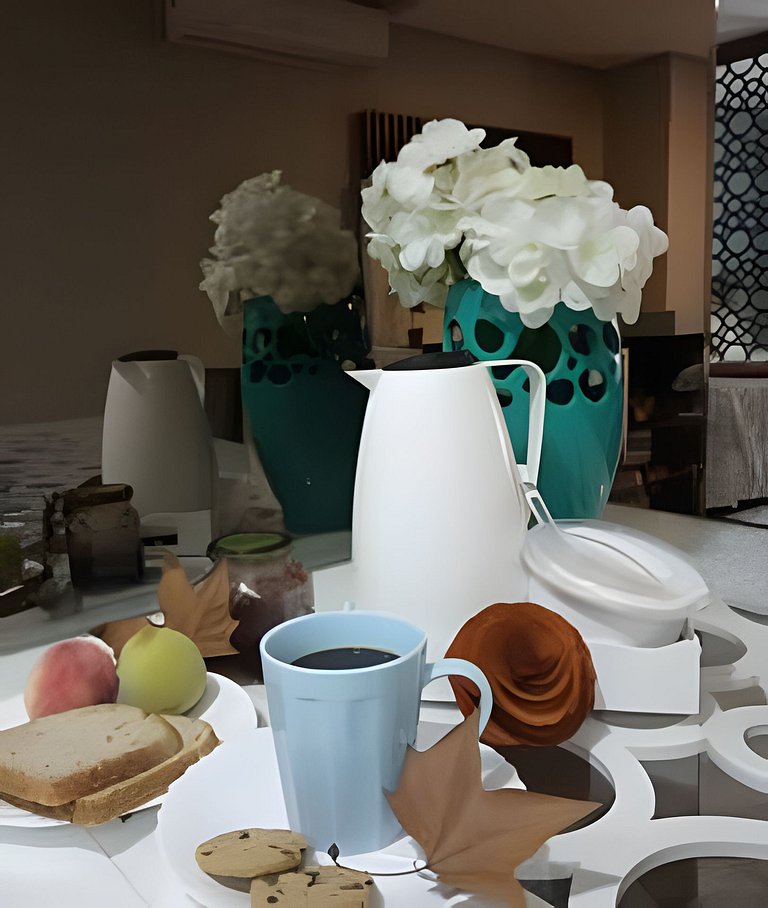 Chimenea y fondue en el centro - Catedral - 6 pax