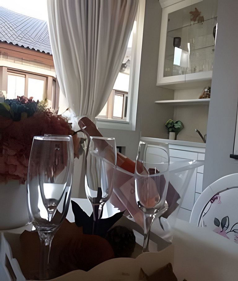 Chimenea y fondue en el centro - Catedral - 6 pax