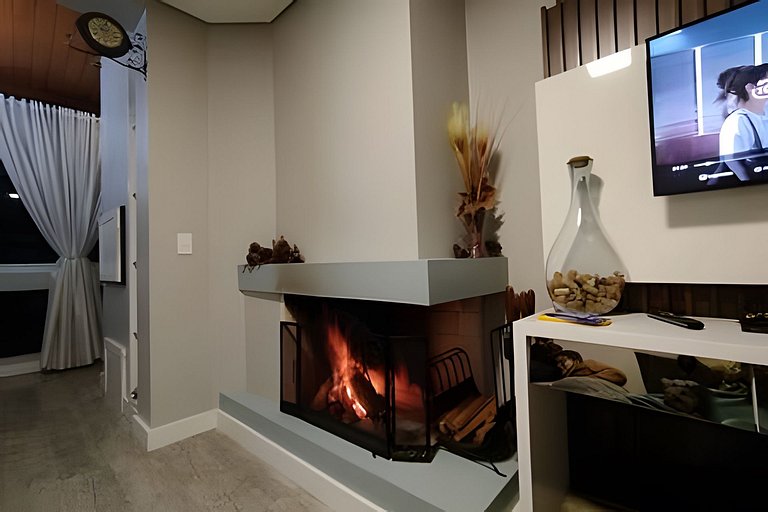 Chimenea y fondue en el centro - Catedral - 6 pax