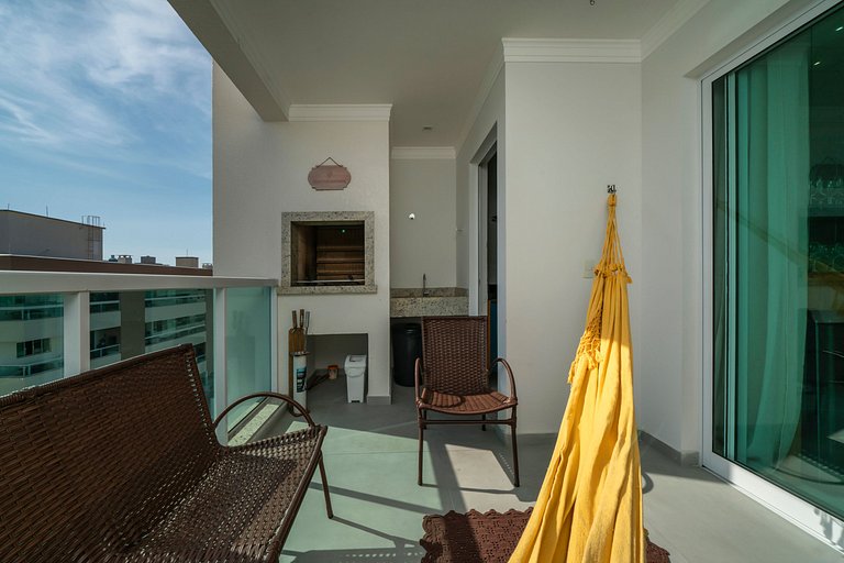 Varanda gourmet - 450 m da praia