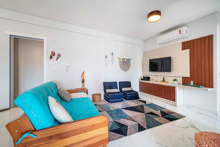 Gourmet balcony - 450 m to beach