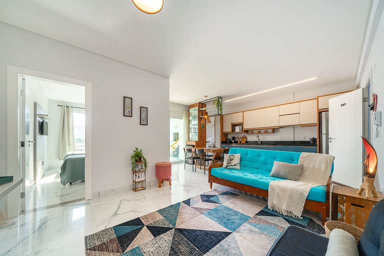 Gourmet balcony - 450 m to beach