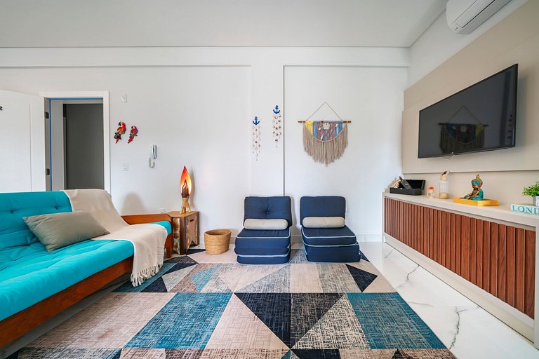 Gourmet balcony - 450 m to beach
