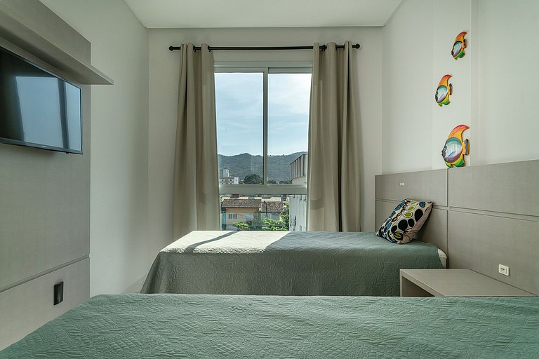 Gourmet balcony - 450 m to beach