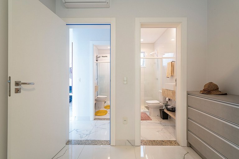 Varanda gourmet - 450 m da praia