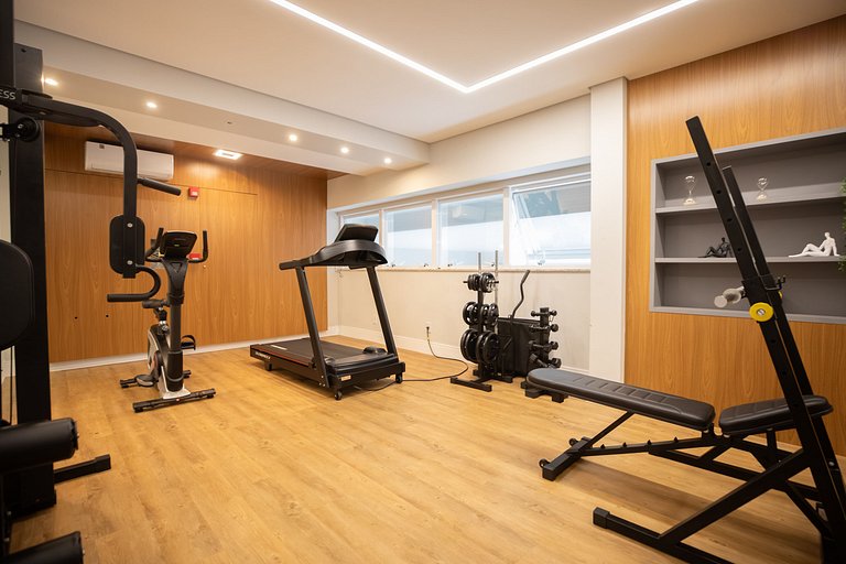 Suites + balcón con parrilla en Bombas