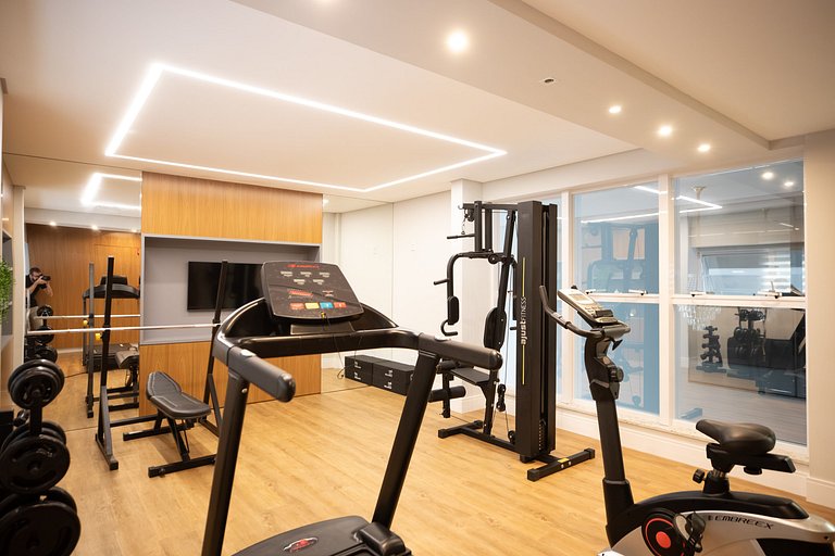Suites + balcón con parrilla en Bombas