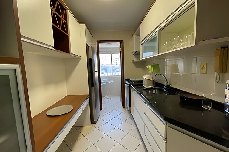 Pé na areia em Balneário Camburiu