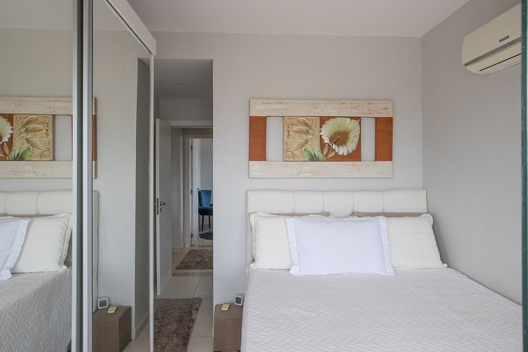 Dois quartos muito central!