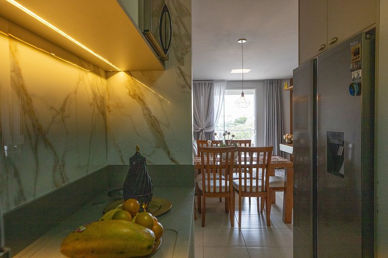 Dois quartos muito central!