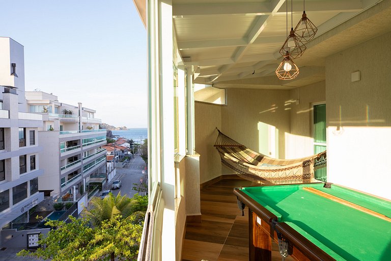 404A Villa Toscana Cobertura Vista Mar - 8 pessoas