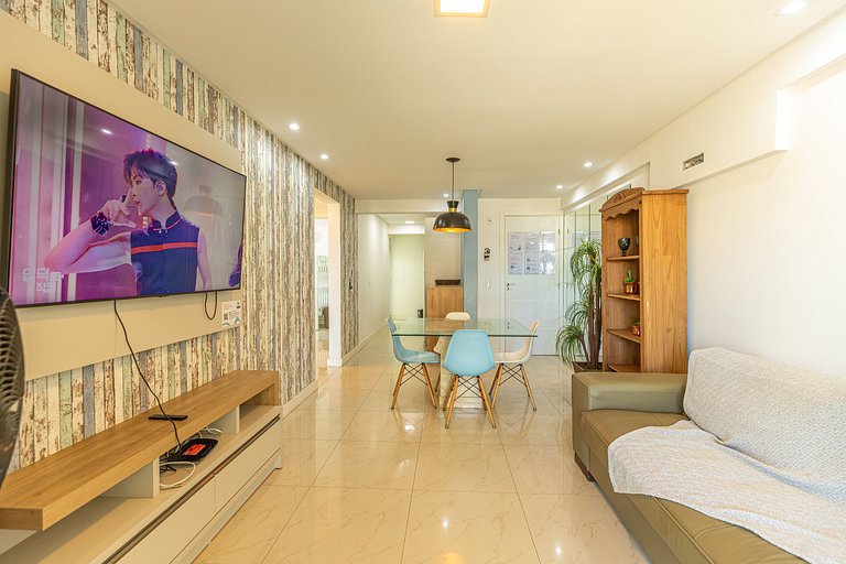 2 Quartos com Lazer: Piscina e Academia - E302