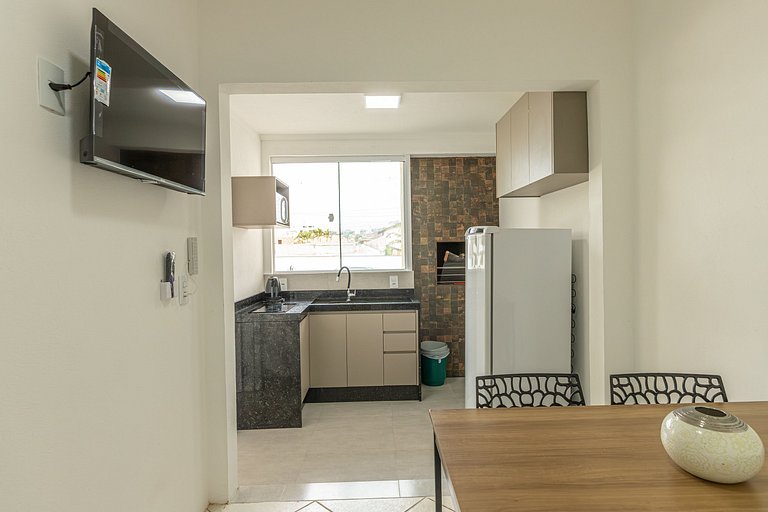 Apto novo! 2 quartos. Economico e organizado! B01