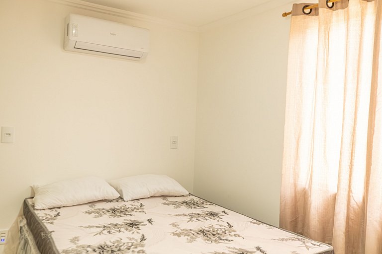 Apto novo! 2 quartos. Econômico e organizado! G02