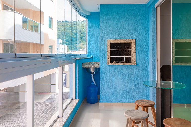 A104 - 2 Quartos e Churrasqueira e ótima Piscina