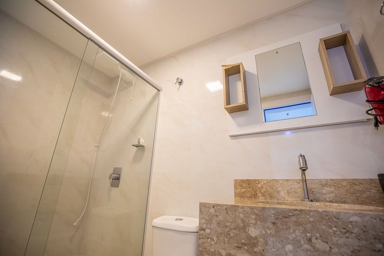 A303 - Apartamento Confortável com Churrasqueira