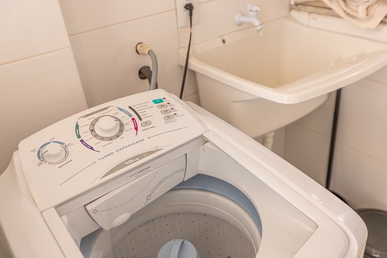 B103 - Apartamento Perto da Praia + Churrasqueira