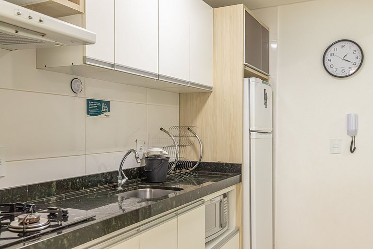 B103 - Apartamento Perto da Praia + Churrasqueira