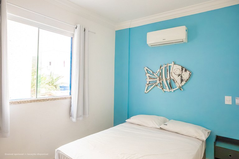 D106 - Ocio Completo en Bombinhas: 2 Dormitorios