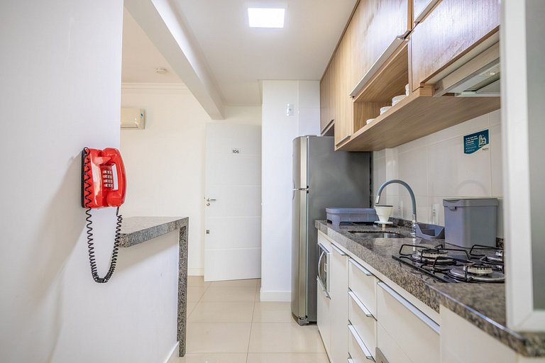 D106 - Lazer Completo em Bombinhas: 2 Quartos