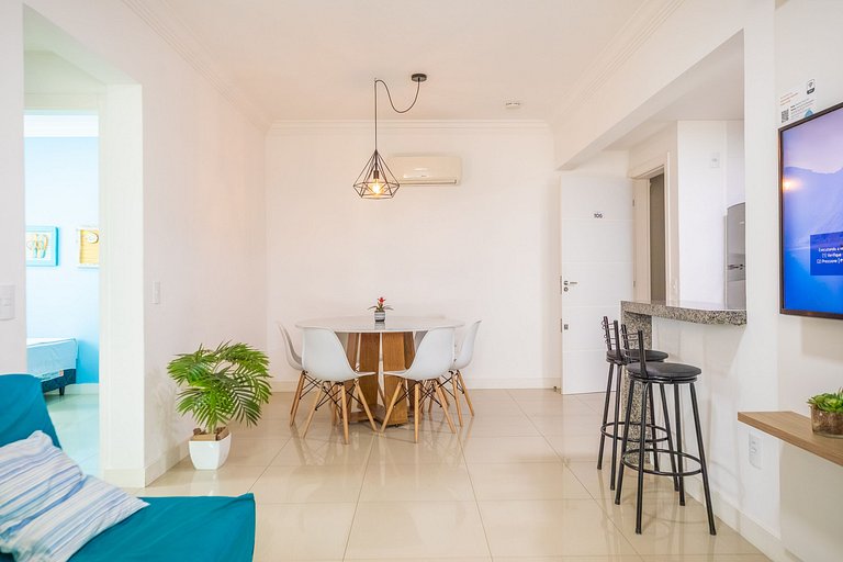 D106 - Ocio Completo en Bombinhas: 2 Dormitorios