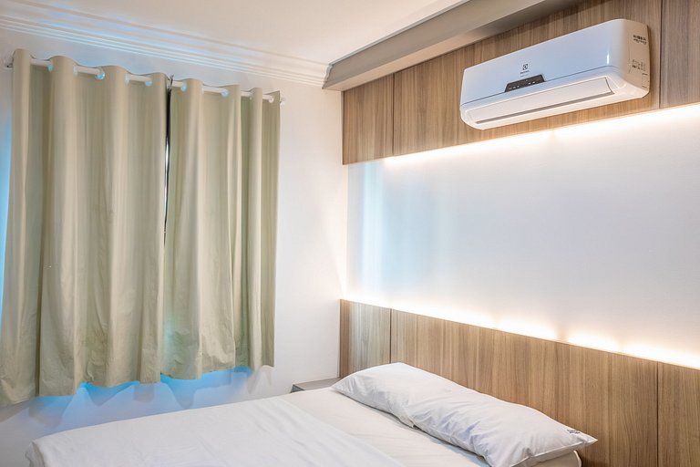 D204 - Apartamento com Piscina e Churrasqueira