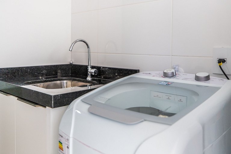 D206 - Apartamento com Academia e Churrasqueira